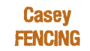 Casey Fencing Cork logo
