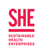 Sustainable Health Enterprises (SHE) logo
