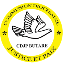 Diocesan Commission for Justice and Peace of the Catholic Church (CDJP Butare) logo
