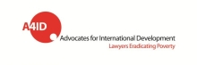 Advocates for International Development (A4ID) logo