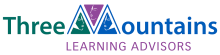 Three Mountains learning advisors logo