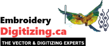 embroidery digitizing services logo