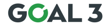 GOAL 3 logo