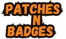 iron on letter patches logo